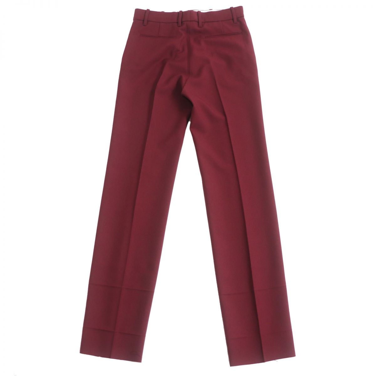 Gucci Cotton Slacks 36 Bordeaux