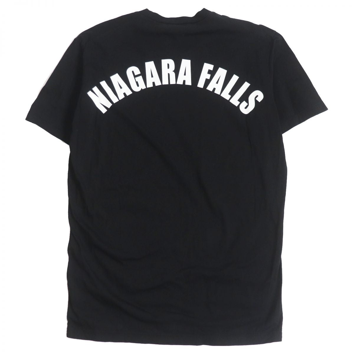 DSQUARED2 Niagara Falls Logo T-Shirt Black XS