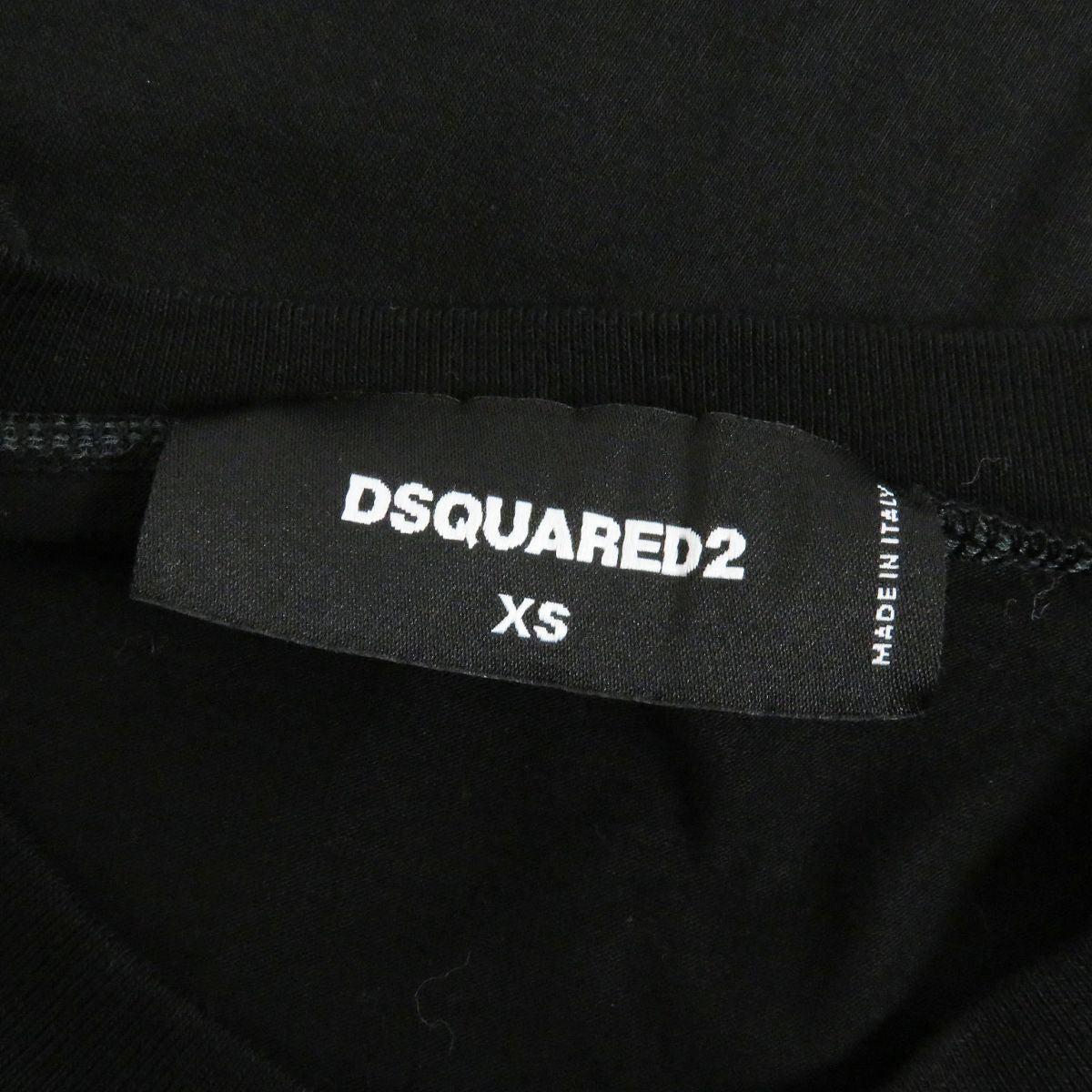 DSQUARED2 Niagara Falls Logo T-Shirt Black XS