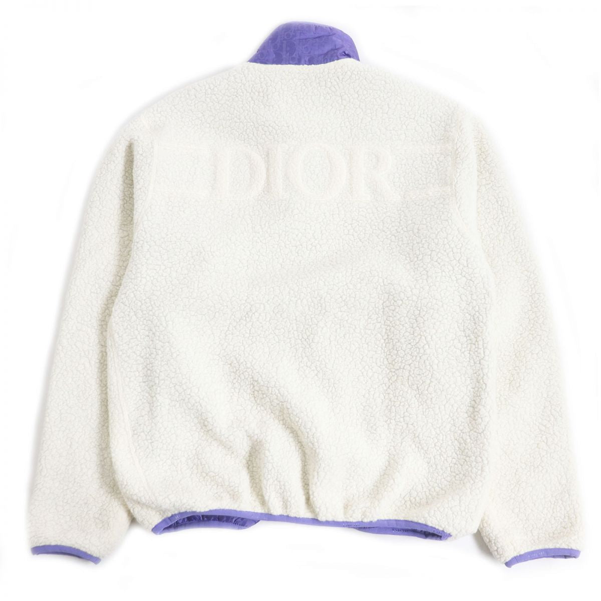 Dior Oblique Saddle Reversible Fleece Jacket S