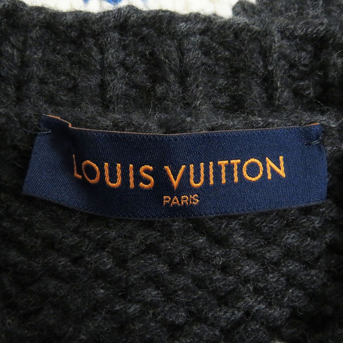 Louis Vuitton Wool Crew Neck Knit Sweater XS