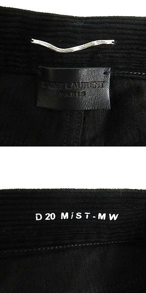 Saint Laurent Cotton Slim Corduroy Pants