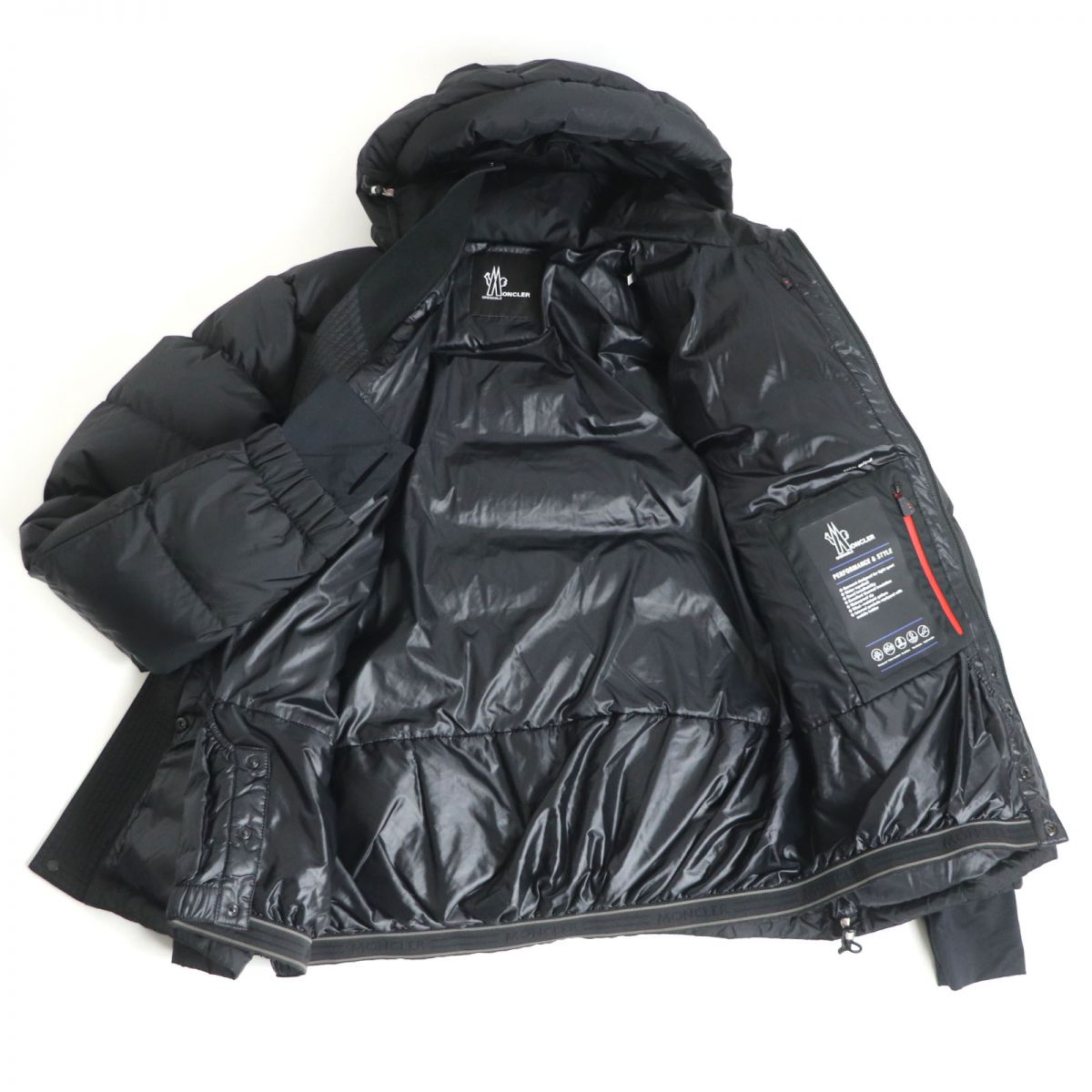 Moncler ISORNO Hooded Down Jacket Black