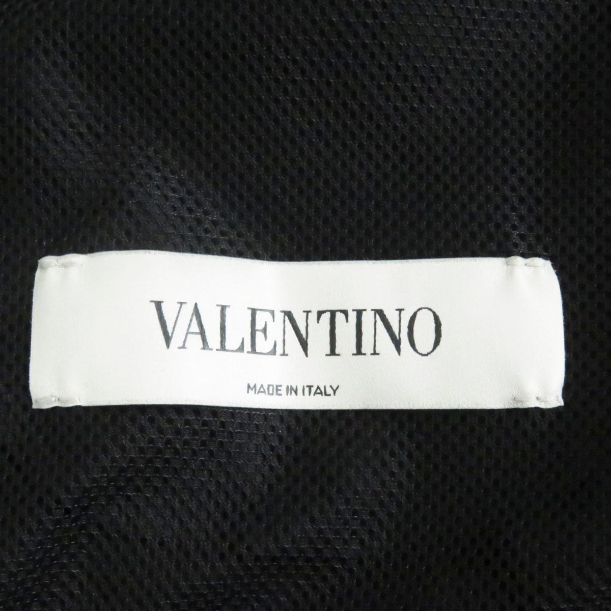 Valentino Logo Print Nylon Parka Blouson