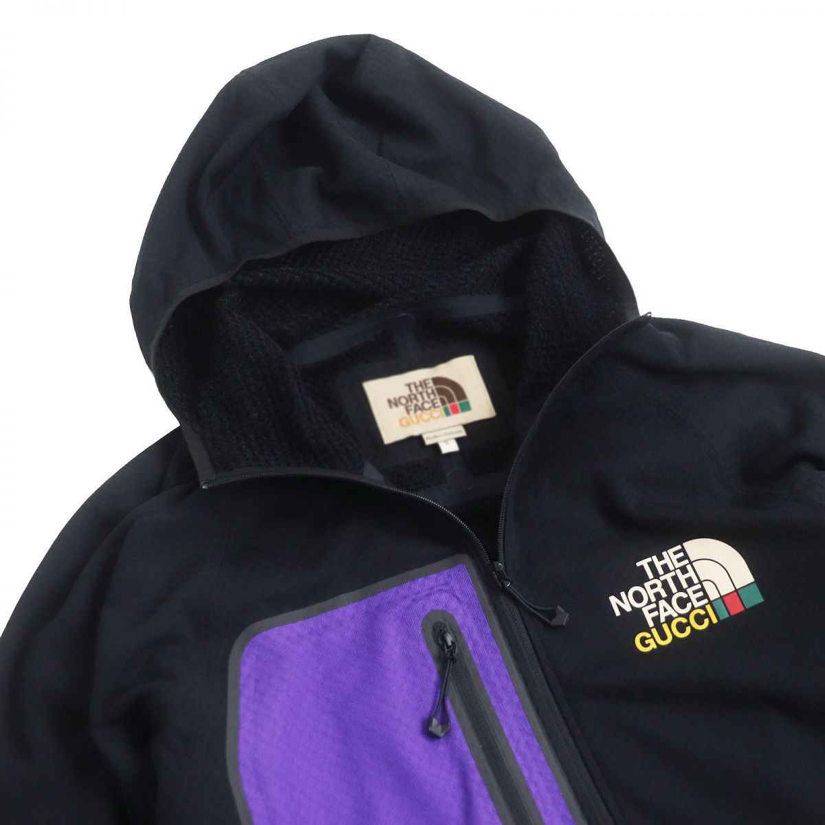 Gucci x The North Face Fleece Half-Zip Jacket Black S