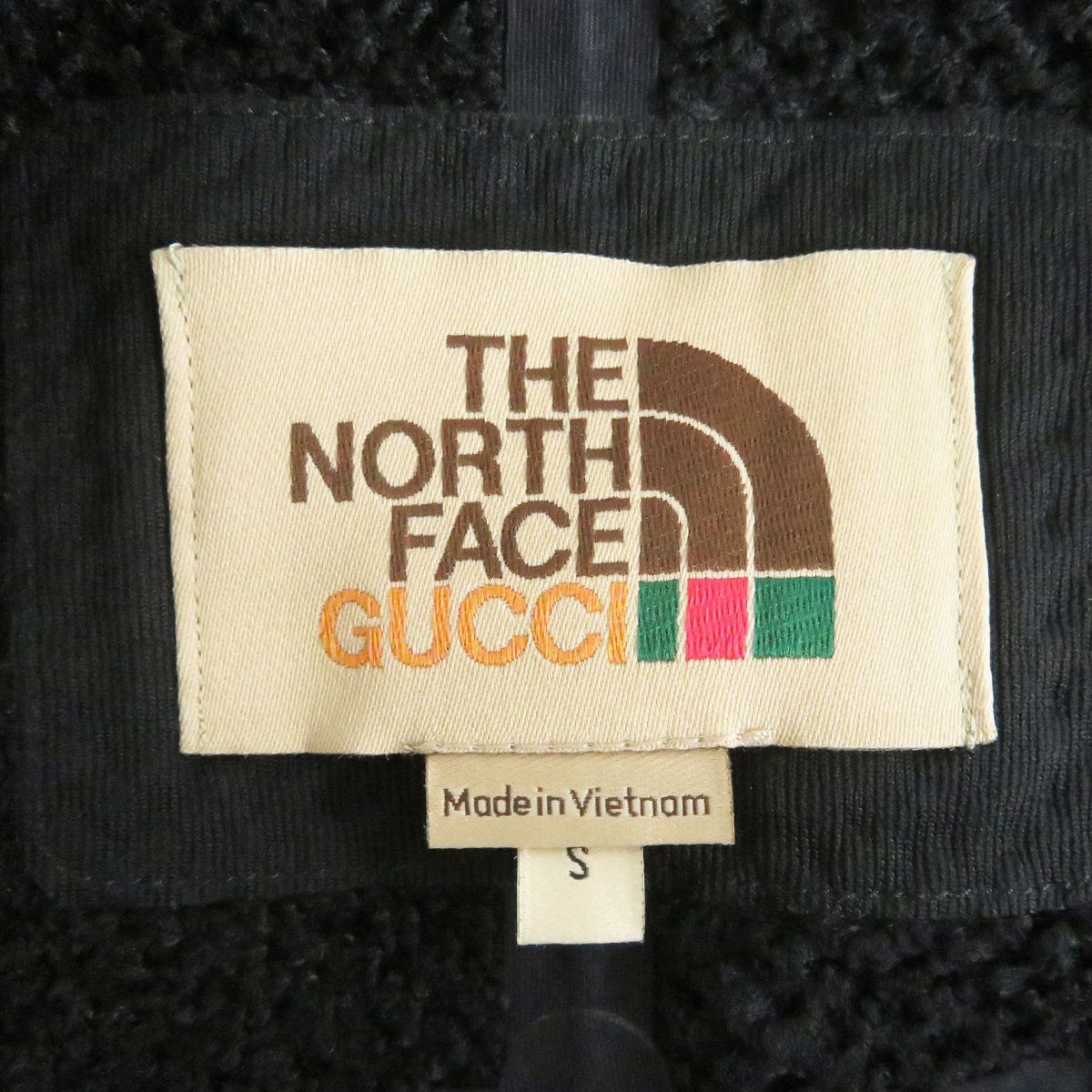 Gucci x The North Face Fleece Half-Zip Jacket Black S