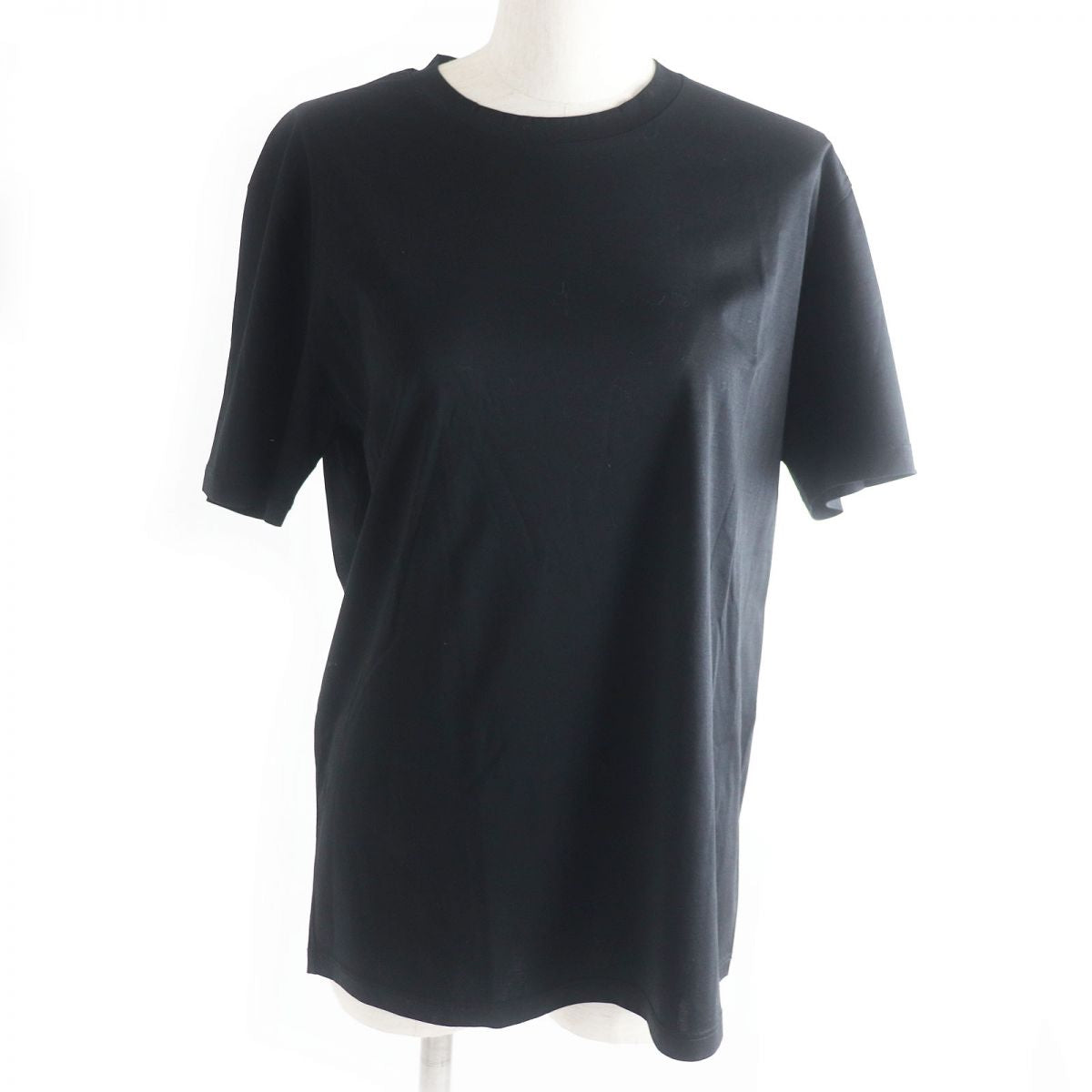 JIL SANDER Cotton Crew Neck T-Shirt Black M