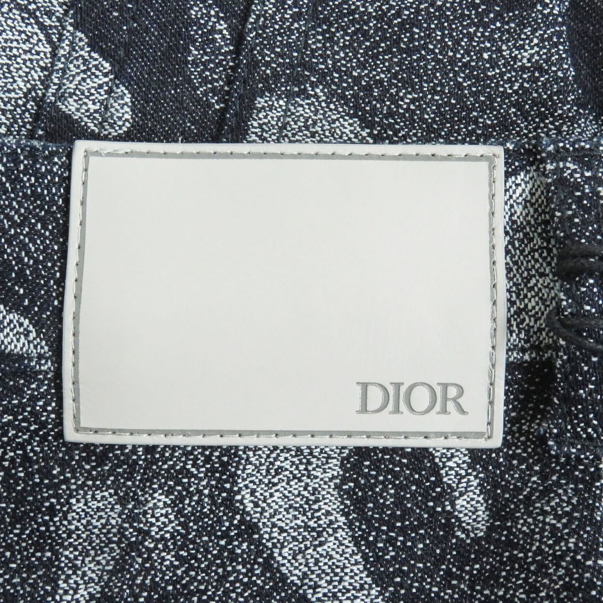 Dior Camouflage Denim Jacket/Pants Set Gray