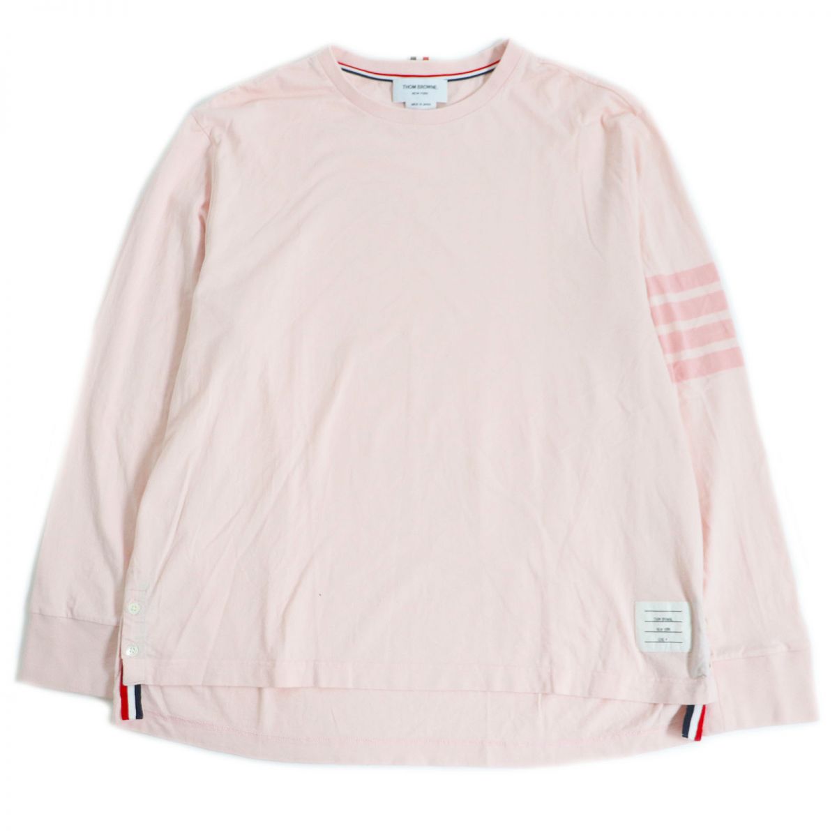 Thom Browne 4BAR Stripe Cotton T-Shirt