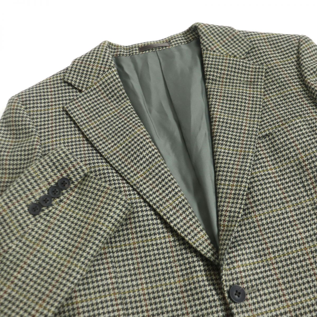 Burberry Cashmere Blend Tweed Jacket Beige