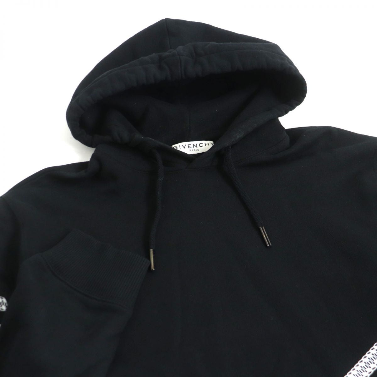 Givenchy Chain Print Pullover Hoodie Black S