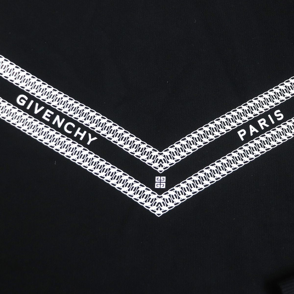 Givenchy Chain Print Pullover Hoodie Black S