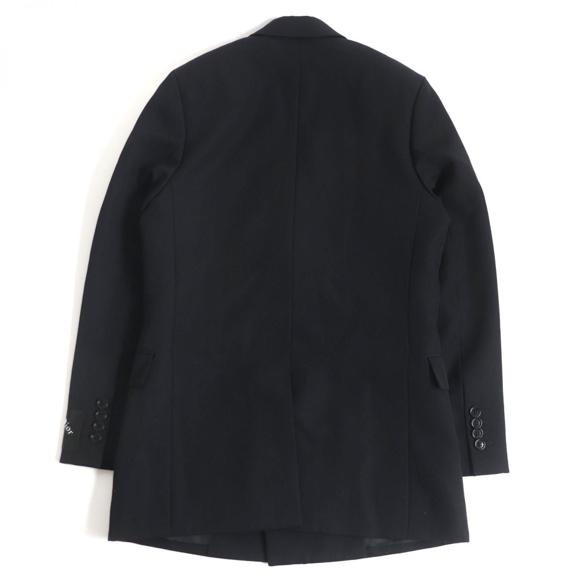 Dior Homme Double Breasted Wool Jacket Black 48