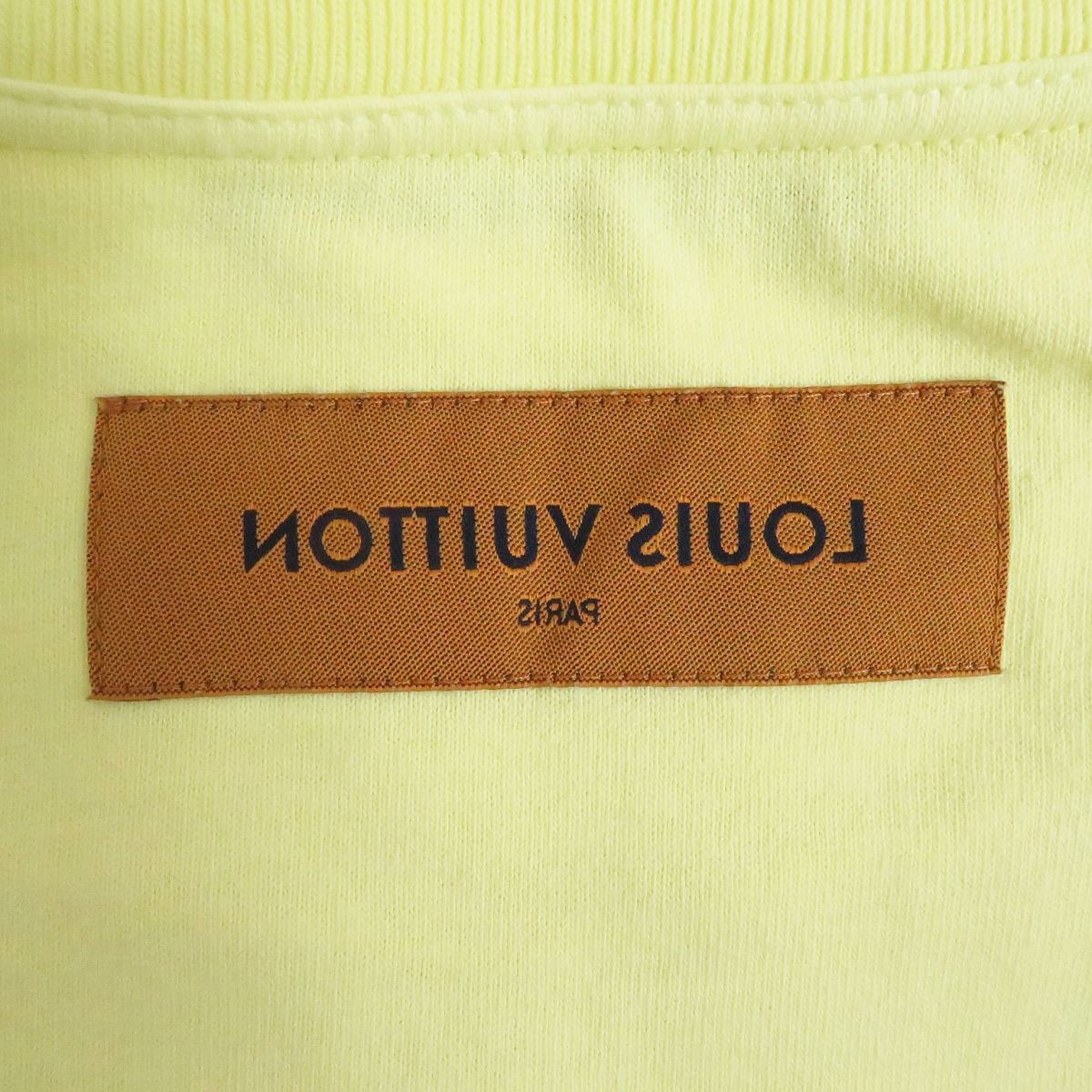 Louis Vuitton Cotton T-shirt S Yellow