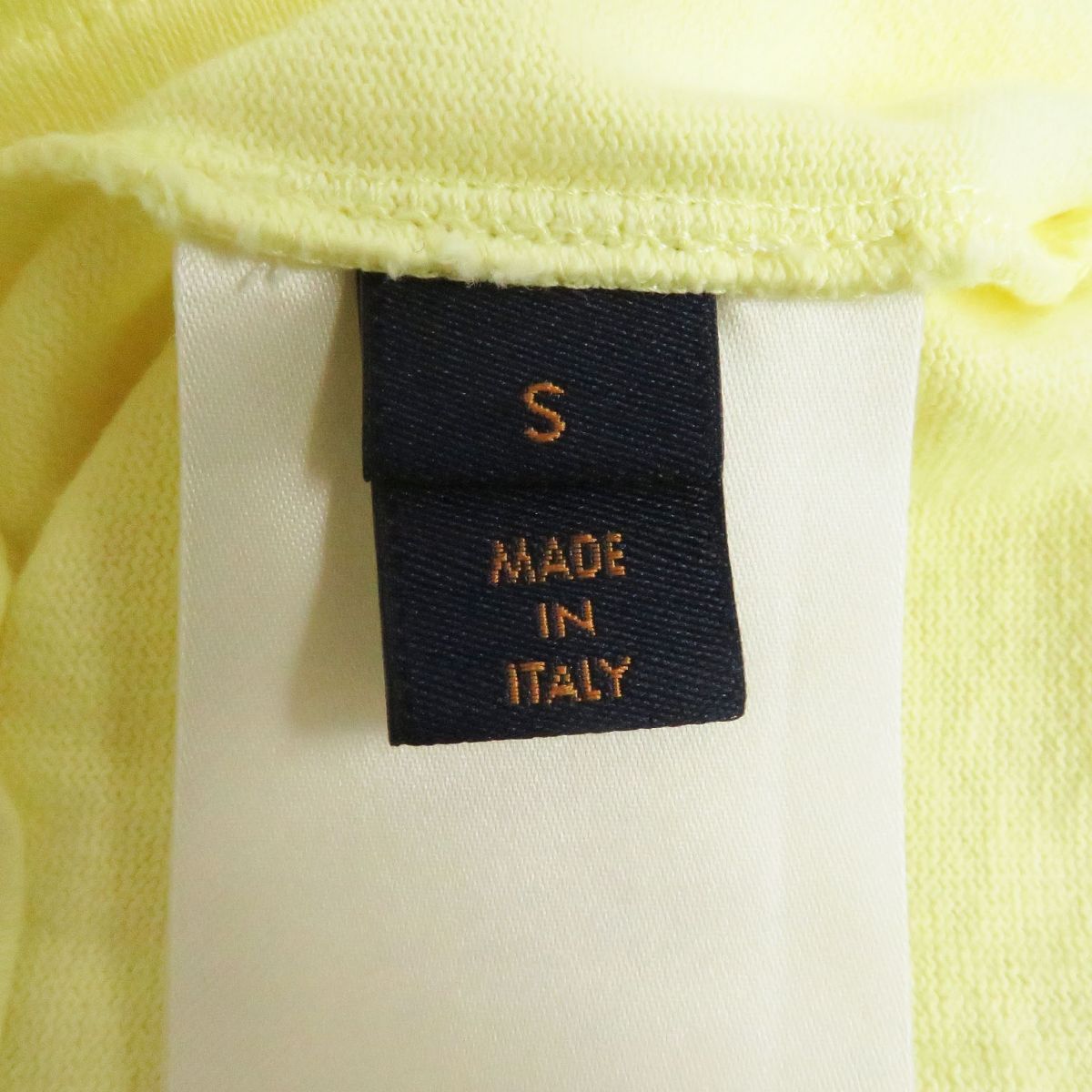 Louis Vuitton Cotton T-shirt S Yellow