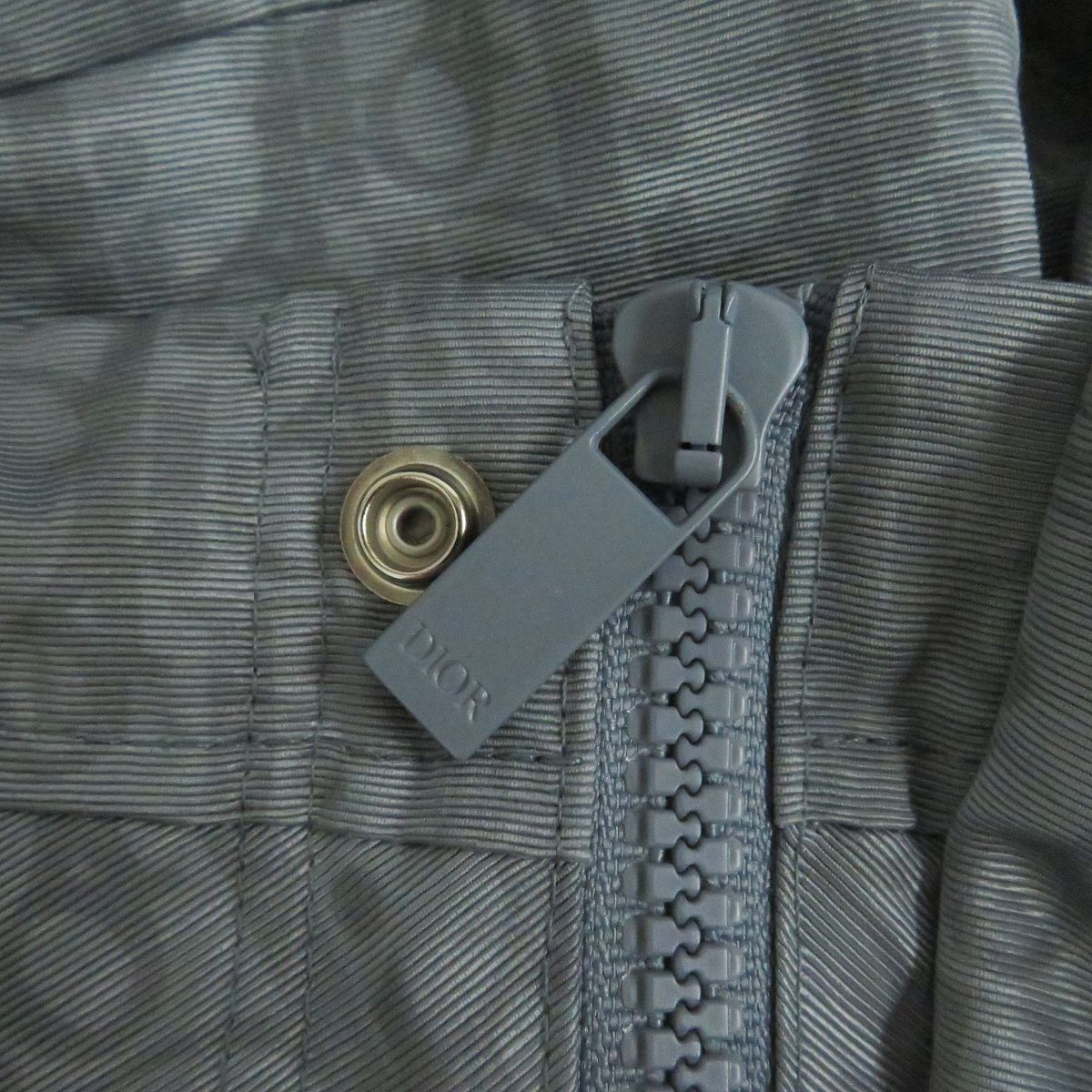 Dior Oblique Logo Anorak Parka Blouson Gray L