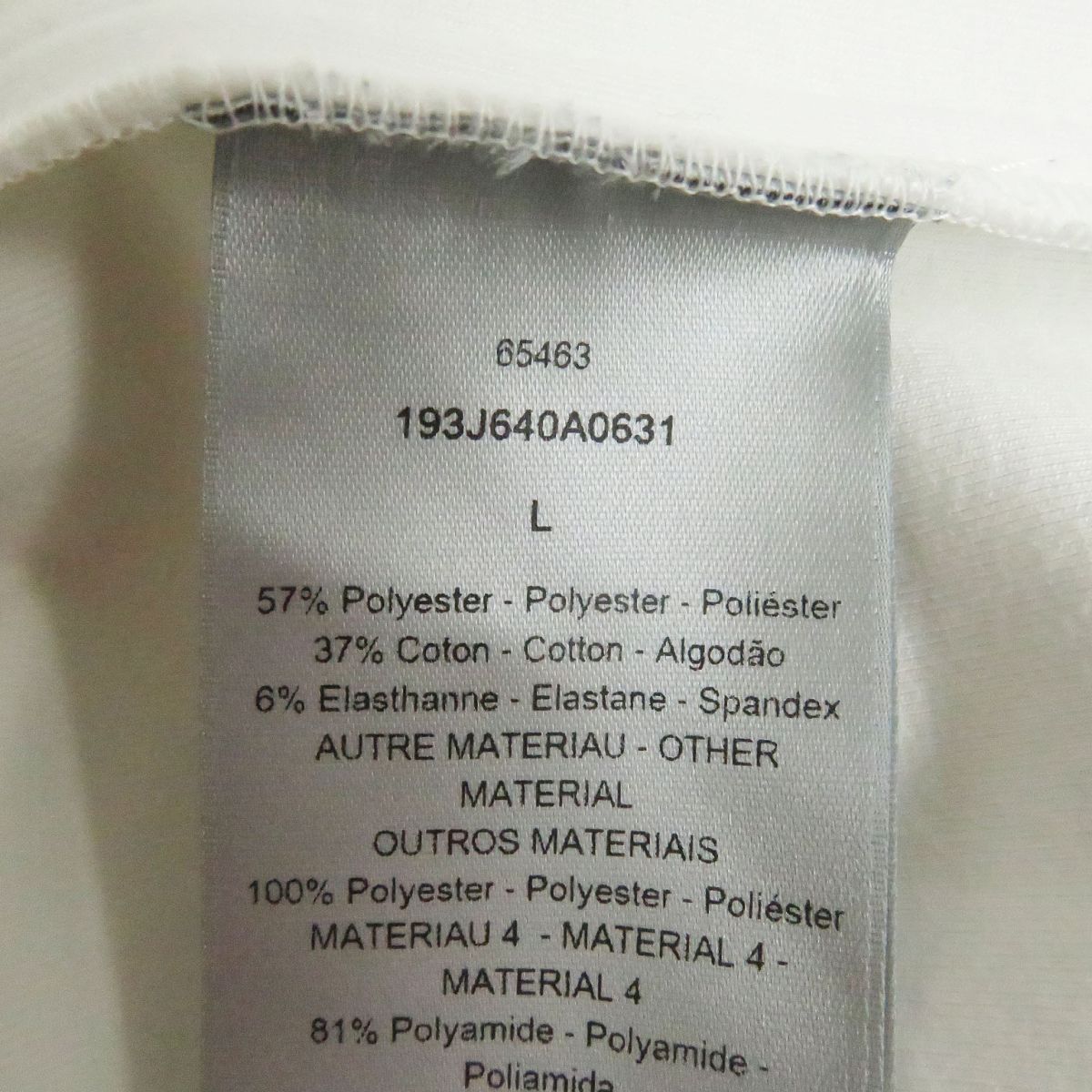 Dior Oblique Logo Anorak Parka Blouson Gray L