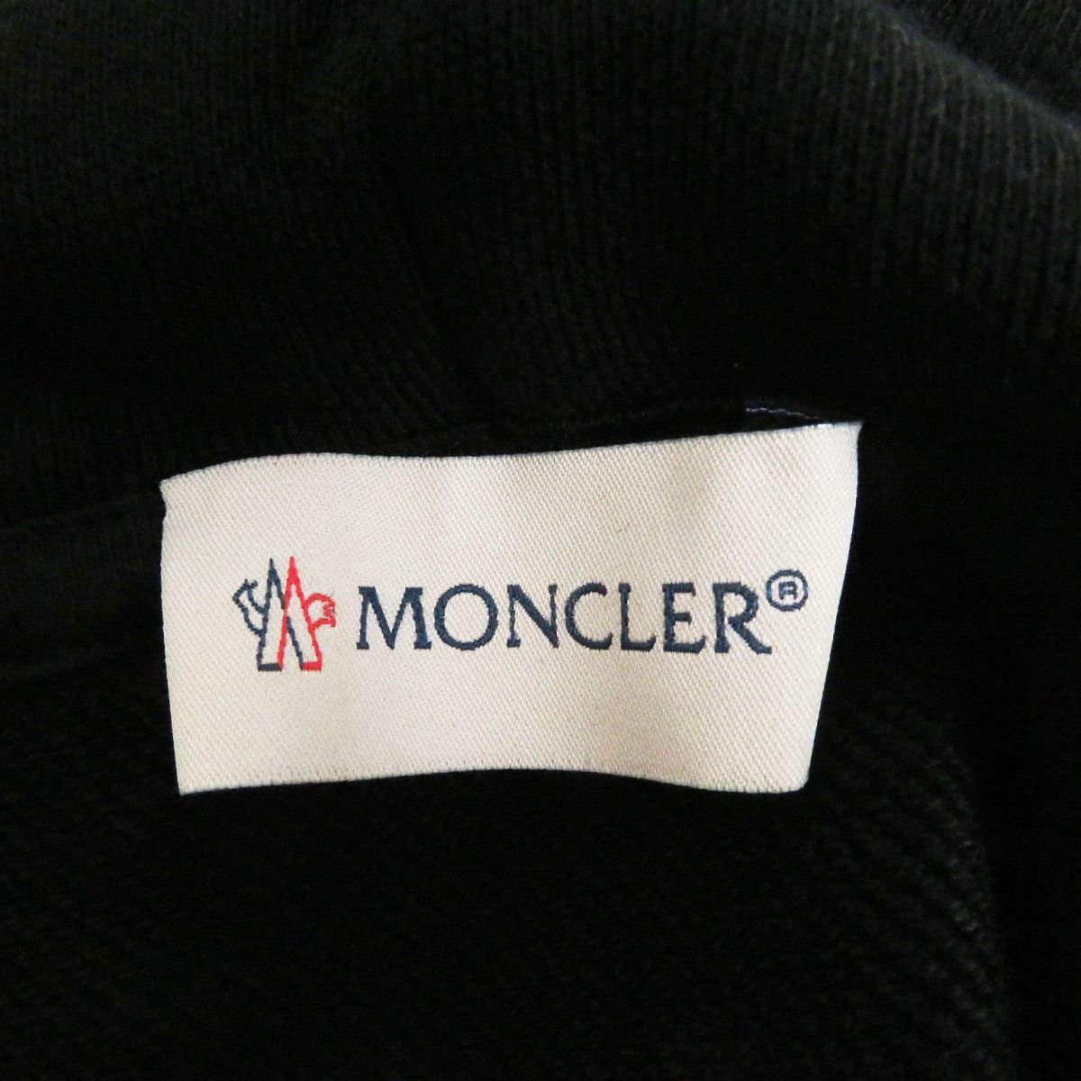 Moncler MAGLIA GIROCOLLO Pullover Sweatshirt Hoodie Black S