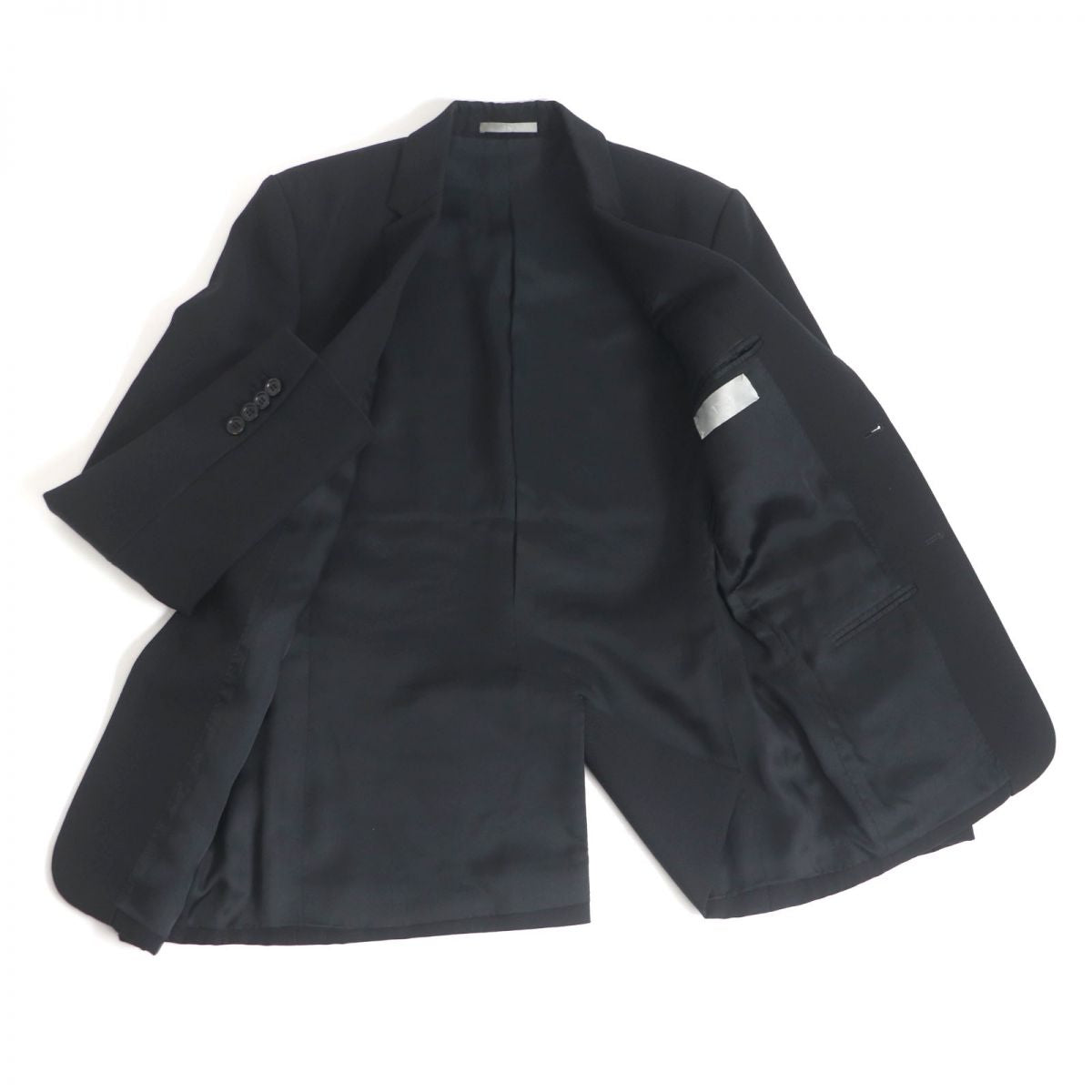 Dior Homme Embroidered Tailored Jacket Black 44