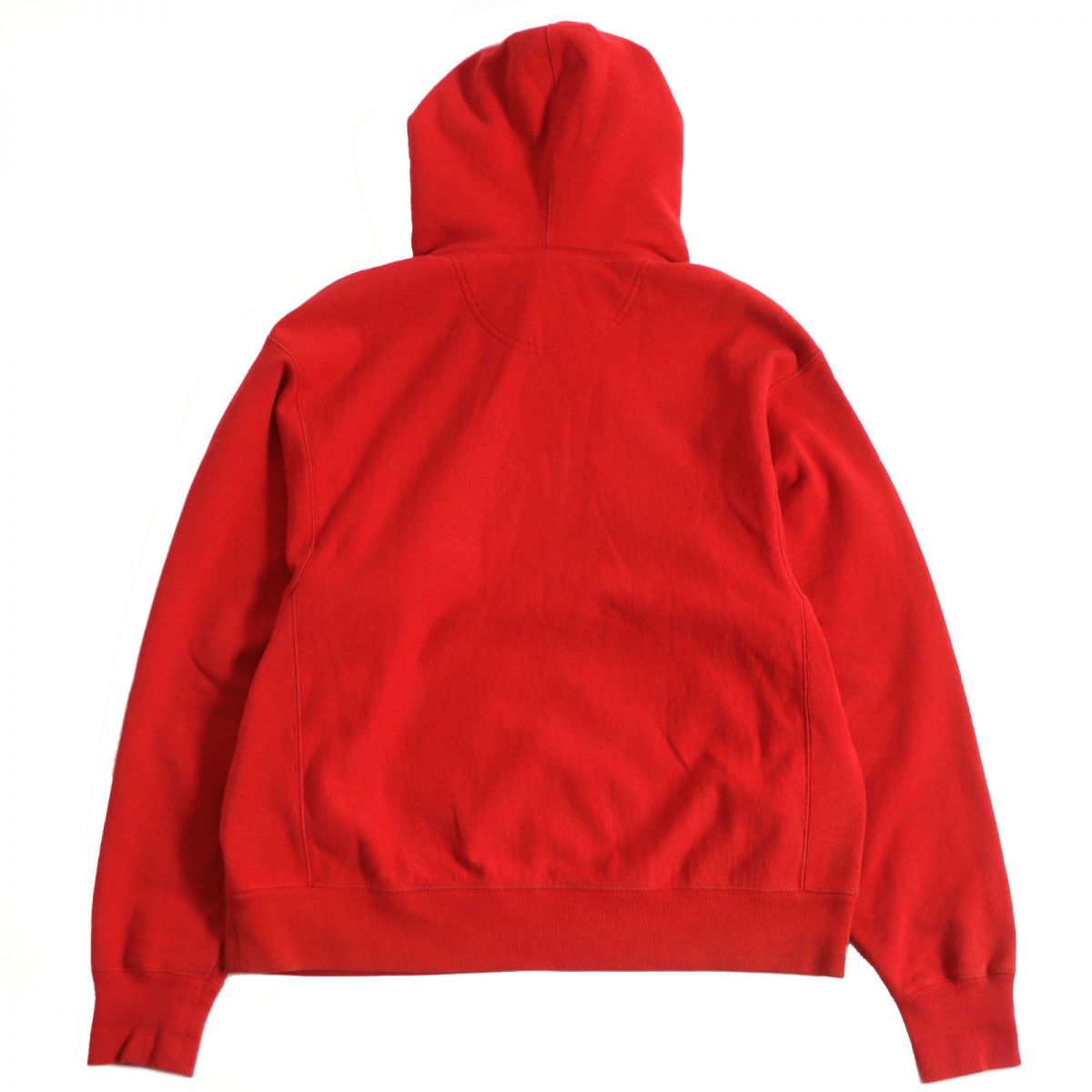 Gucci Cotton Pullover Logo Hoodie Red XS