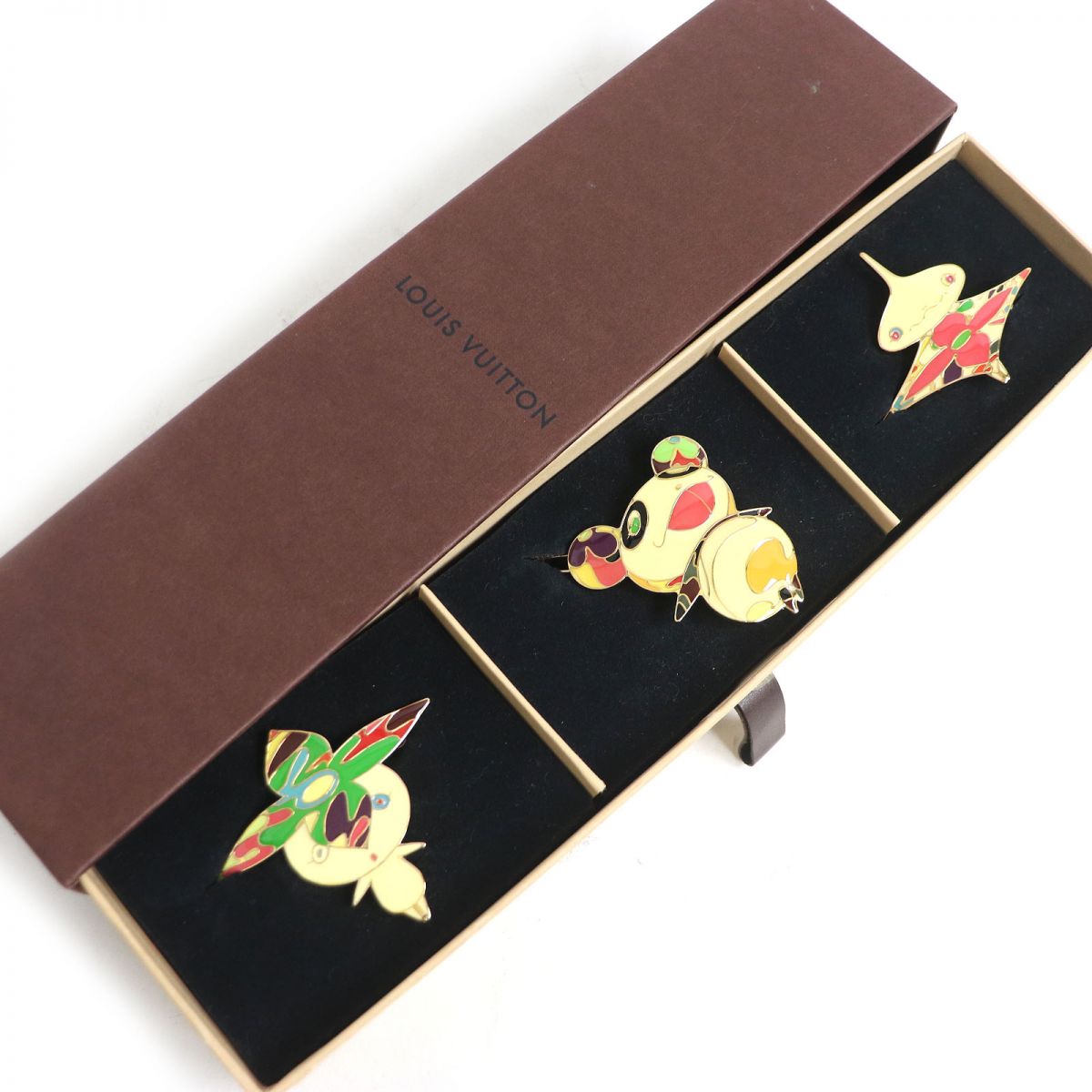 Louis Vuitton Murakami Characters Hairpin Set