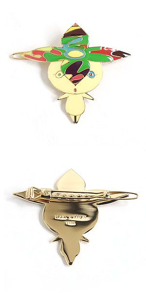 Louis Vuitton Murakami Characters Hairpin Set