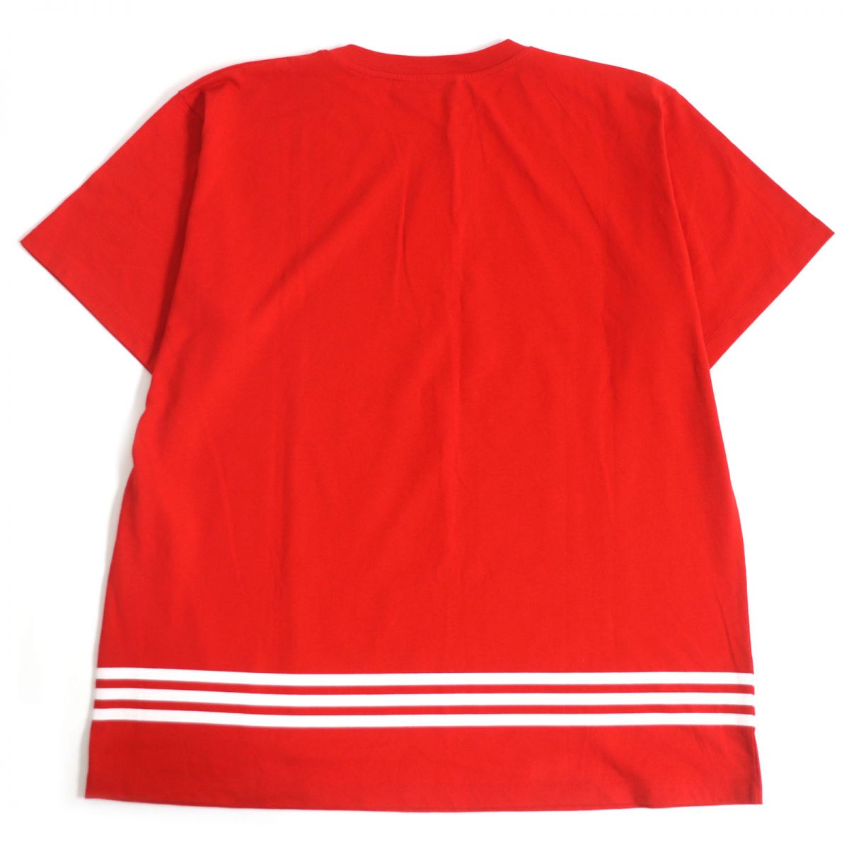 Gucci Adidas Trefoil Logo T-Shirt Red L