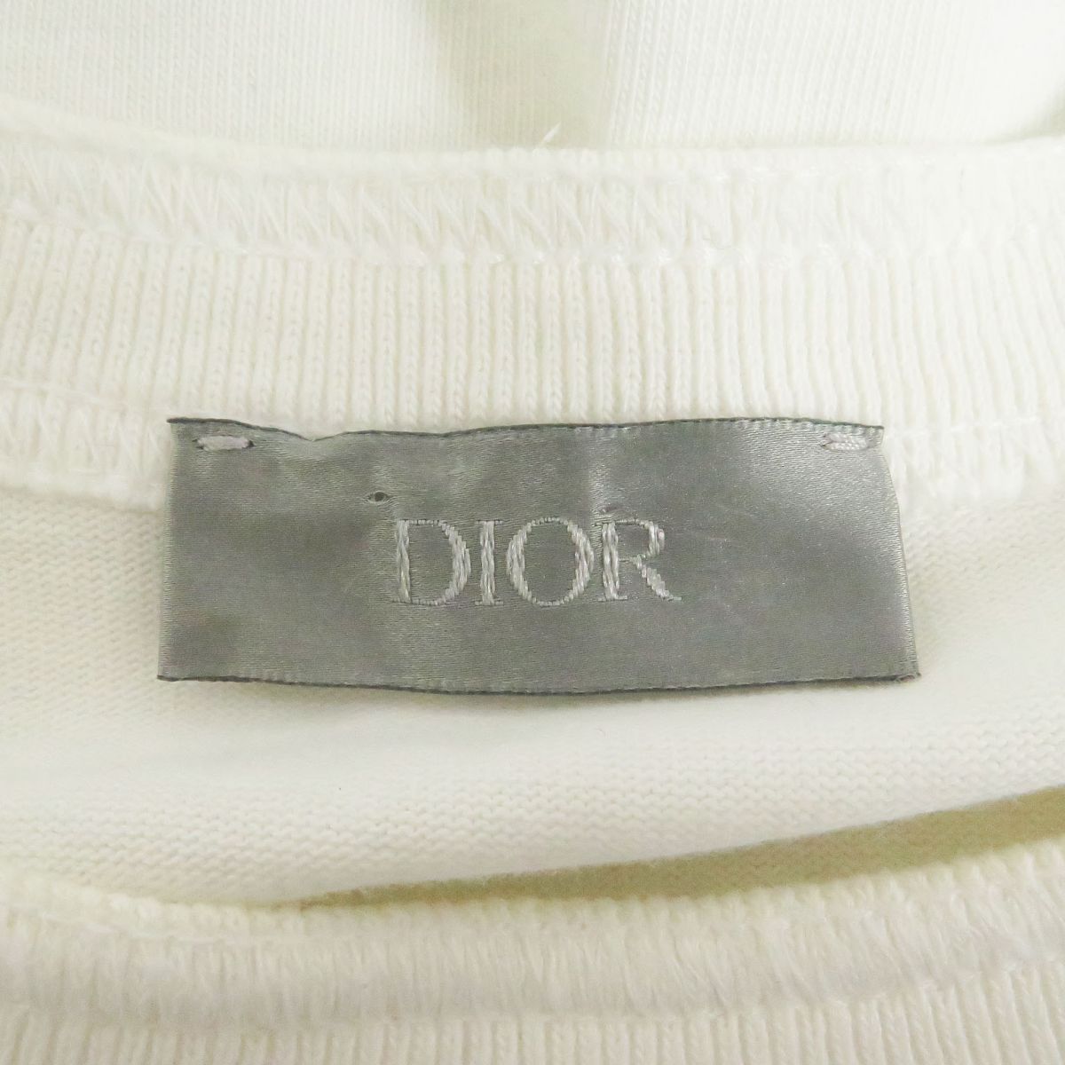 Dior Sacai Nylon Sweatshirt White M