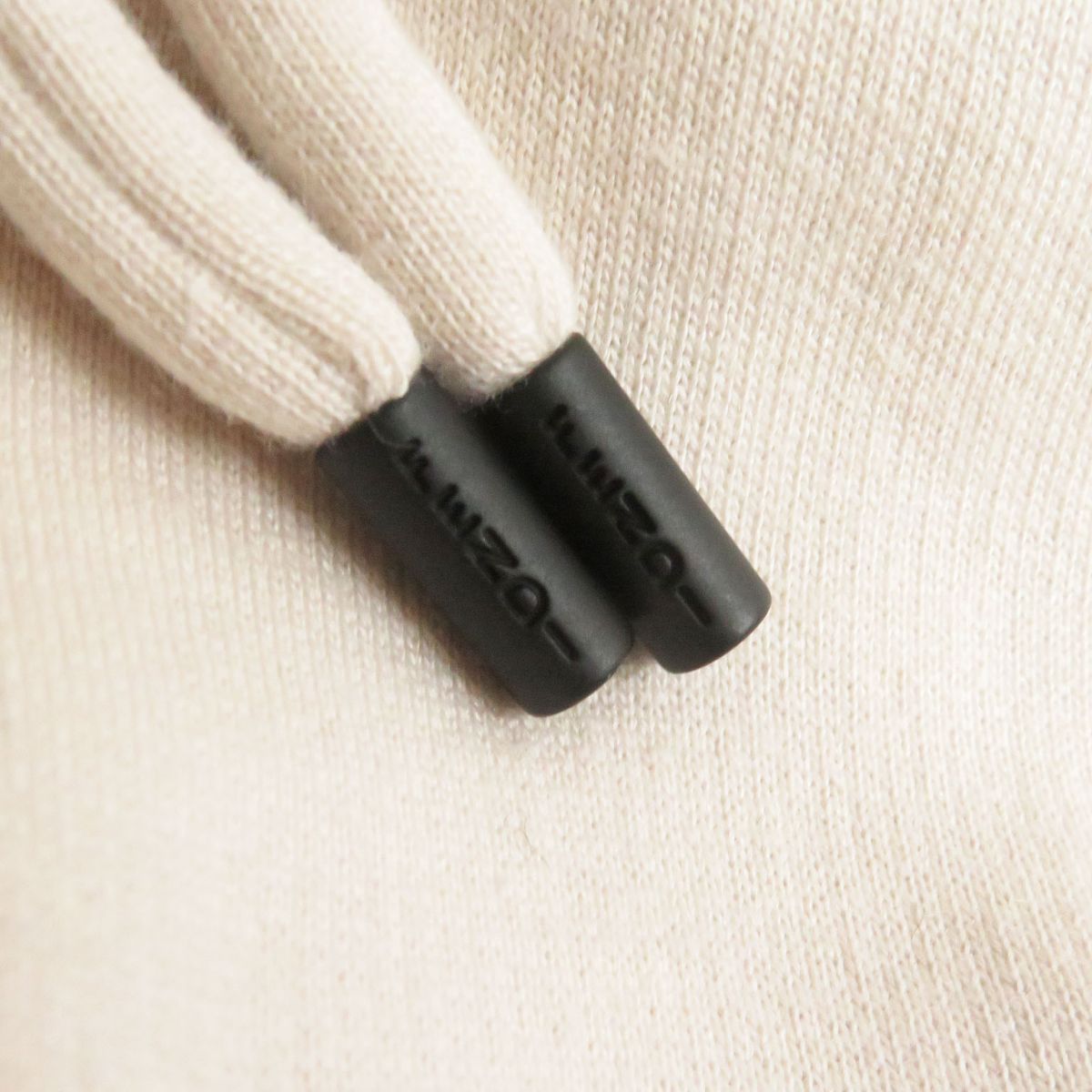 Fendi FF Logo Cashmere Silk Blend Hoodie Pink