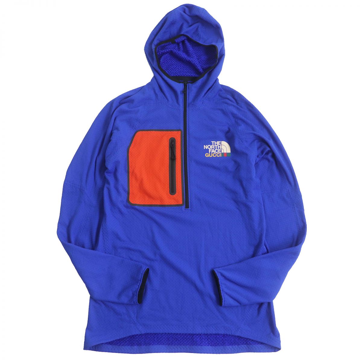 Gucci x The North Face Fleece Half-Zip Jacket Blue S