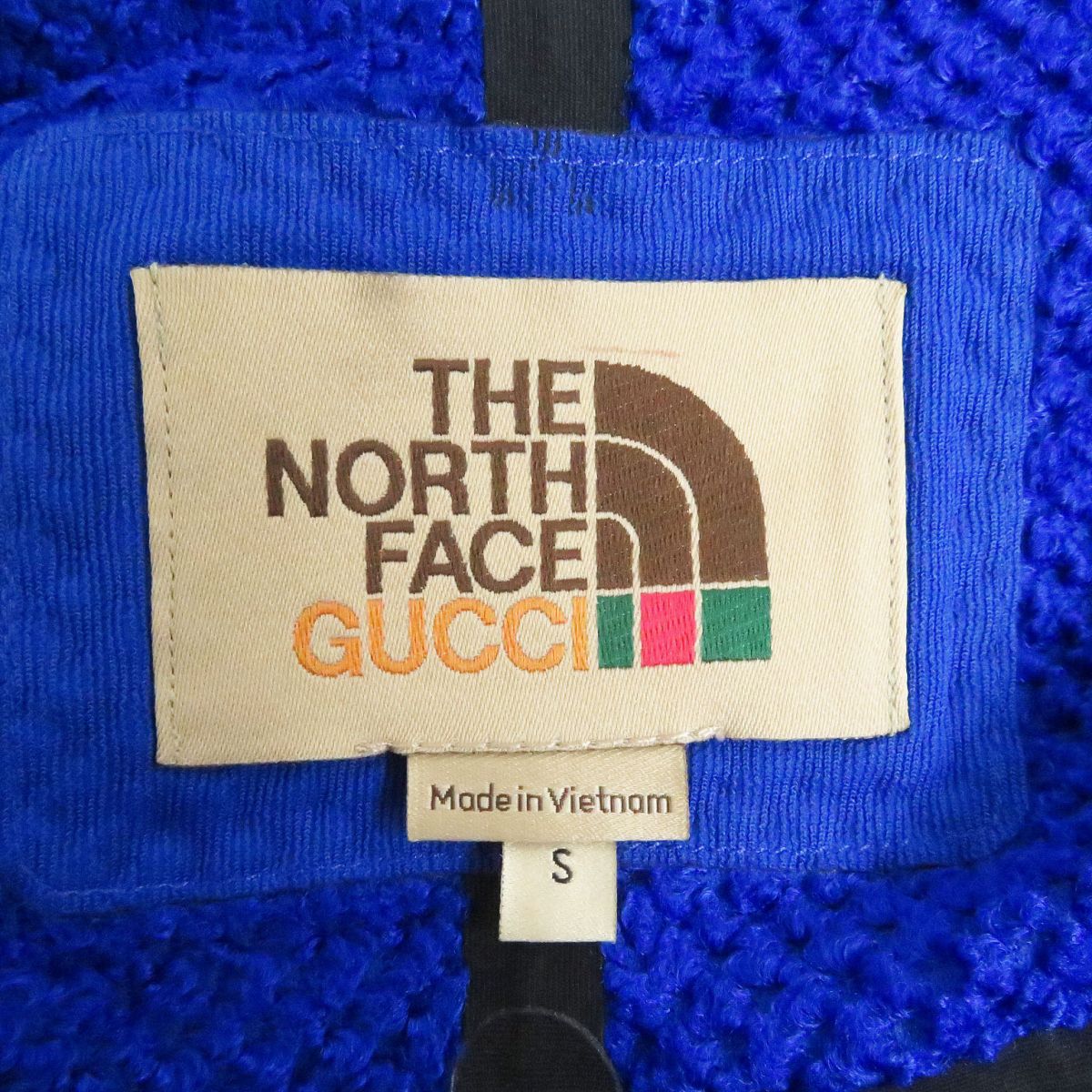 Gucci x The North Face Fleece Half-Zip Jacket Blue S