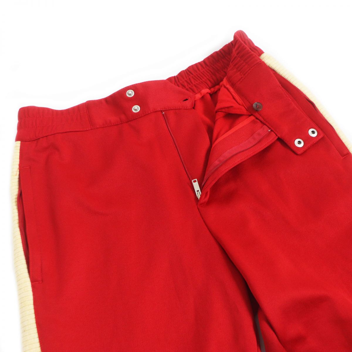 Gucci Logo Patch Track Pants Red M