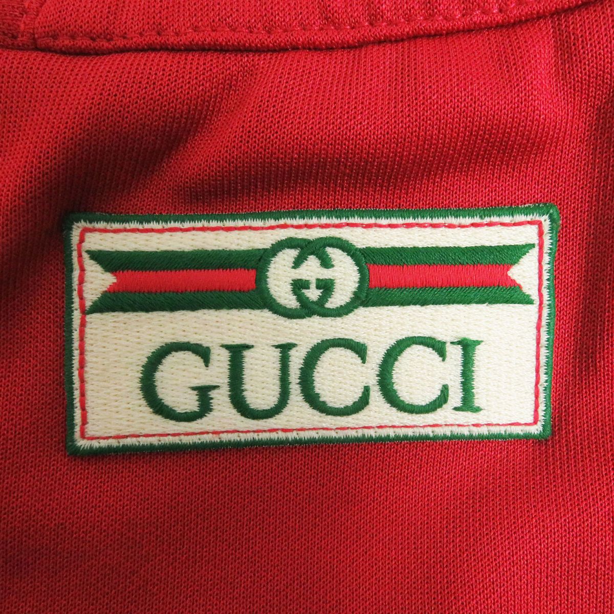 Gucci Logo Patch Track Pants Red M