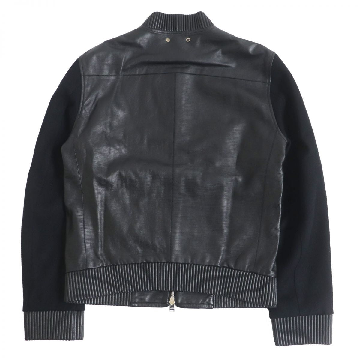 Louis Vuitton Lambskin Epi Leather Cashmere WZIP Jacket