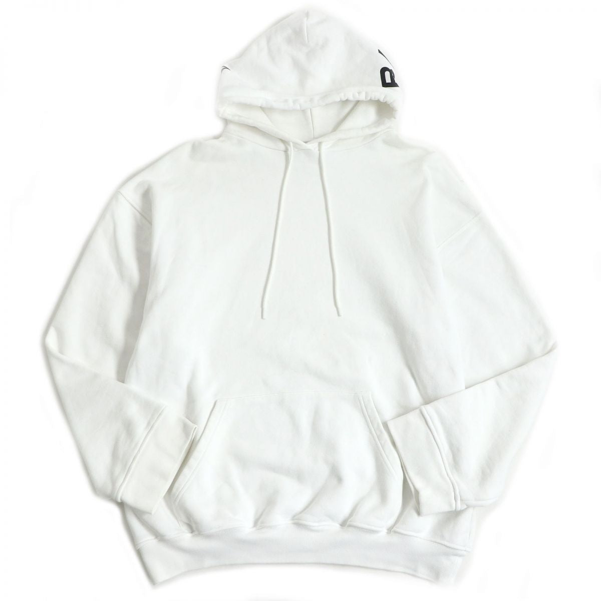 Balenciaga Hood Logo Cotton Sweatshirt L