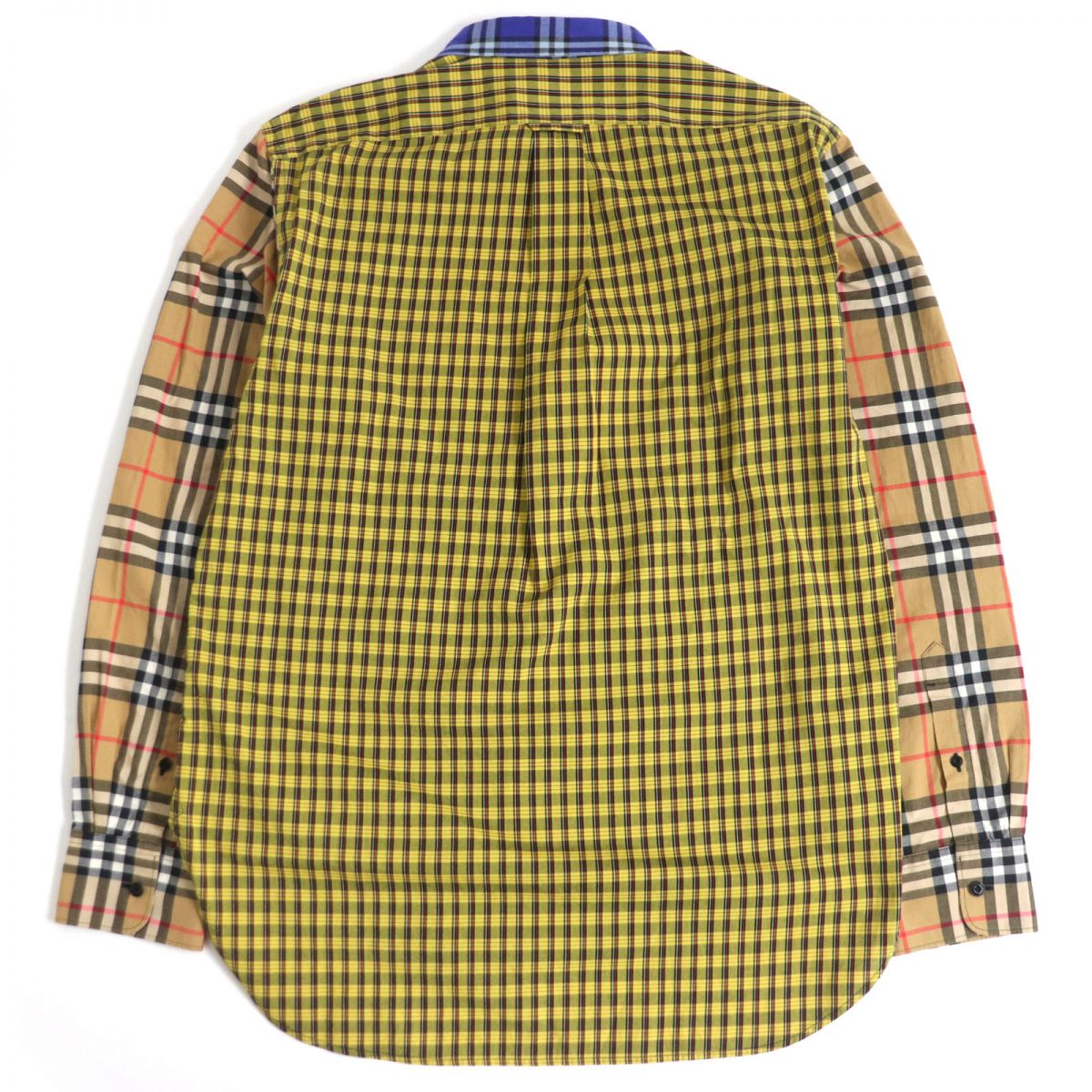 Burberry Crazy Pattern Tartan Nova Check Shirt L