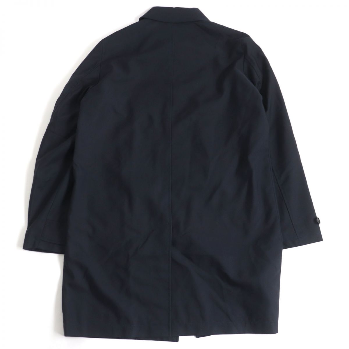 Dior Saddle Arm Pocket Baldachin Coat Navy 44