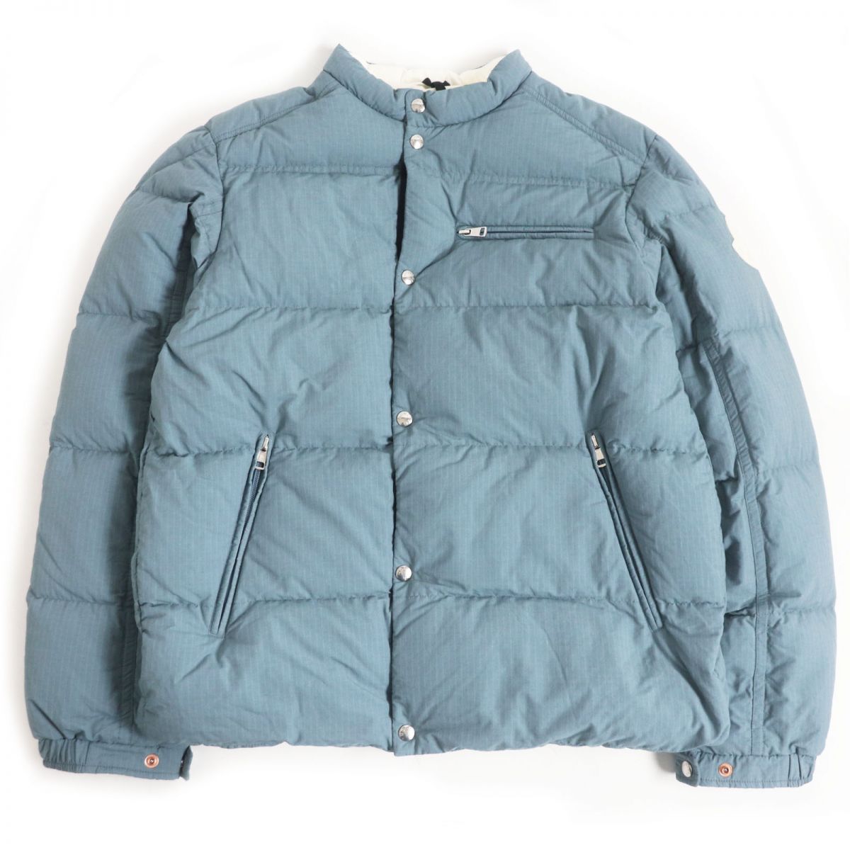 Moncler Beardmore Logo Patch Down Jacket