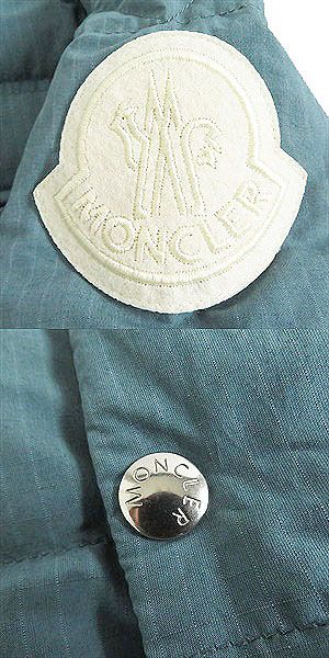 Moncler Beardmore Logo Patch Down Jacket