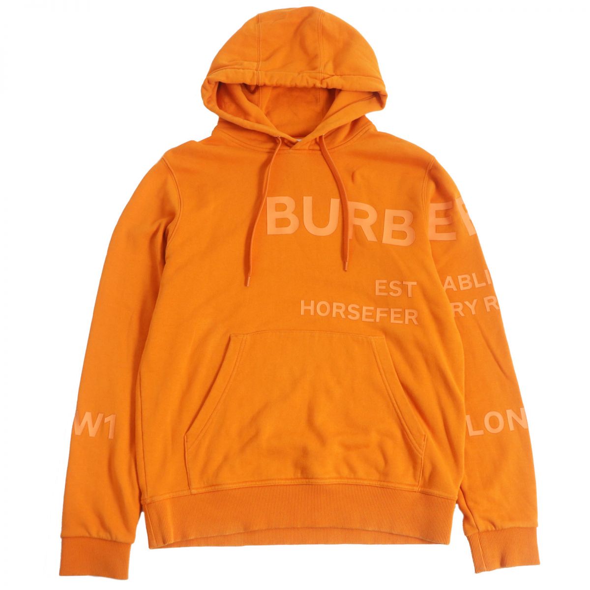 Burberry Horseferry Logo Hoodie Orange XS