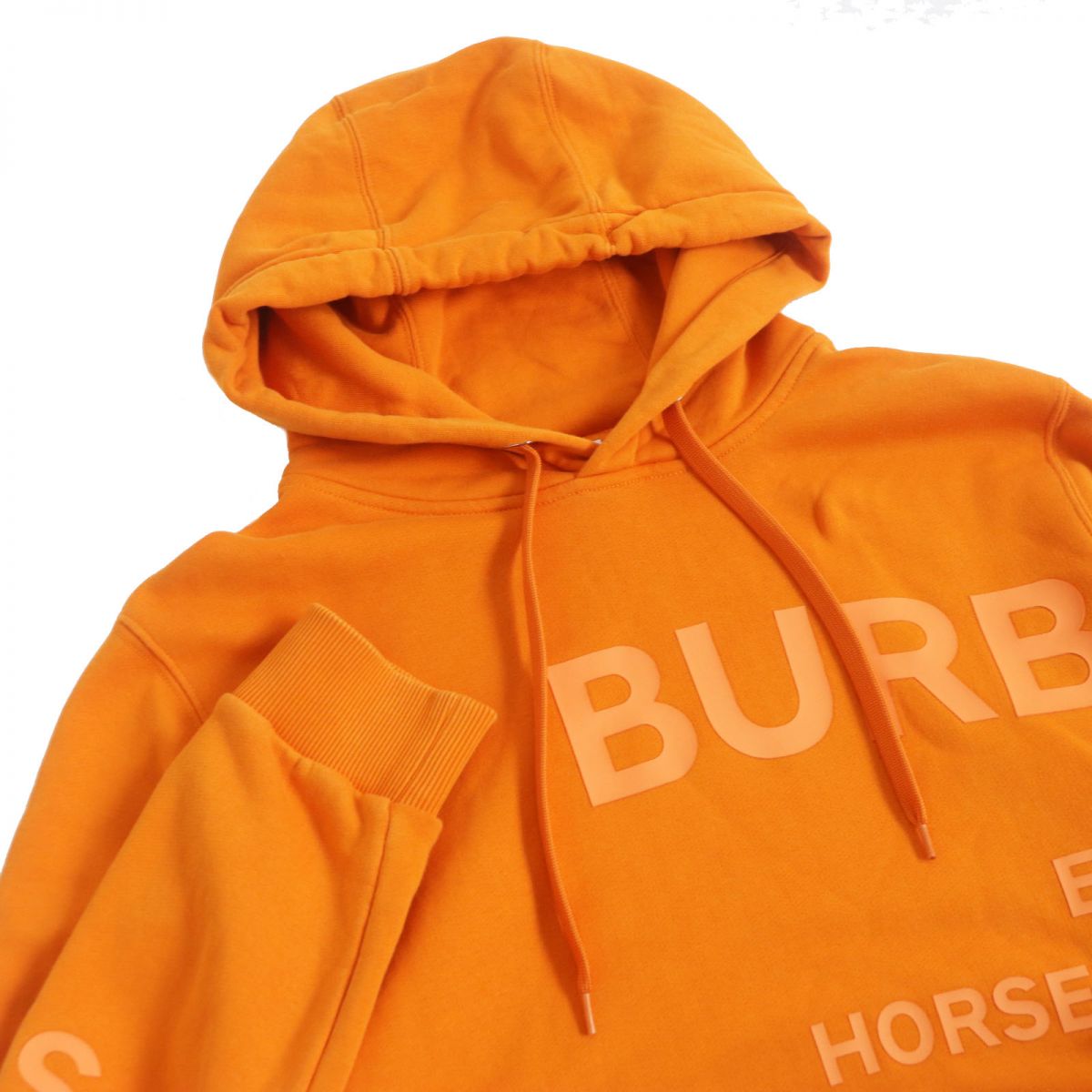 Burberry Horseferry Logo Hoodie Orange XS