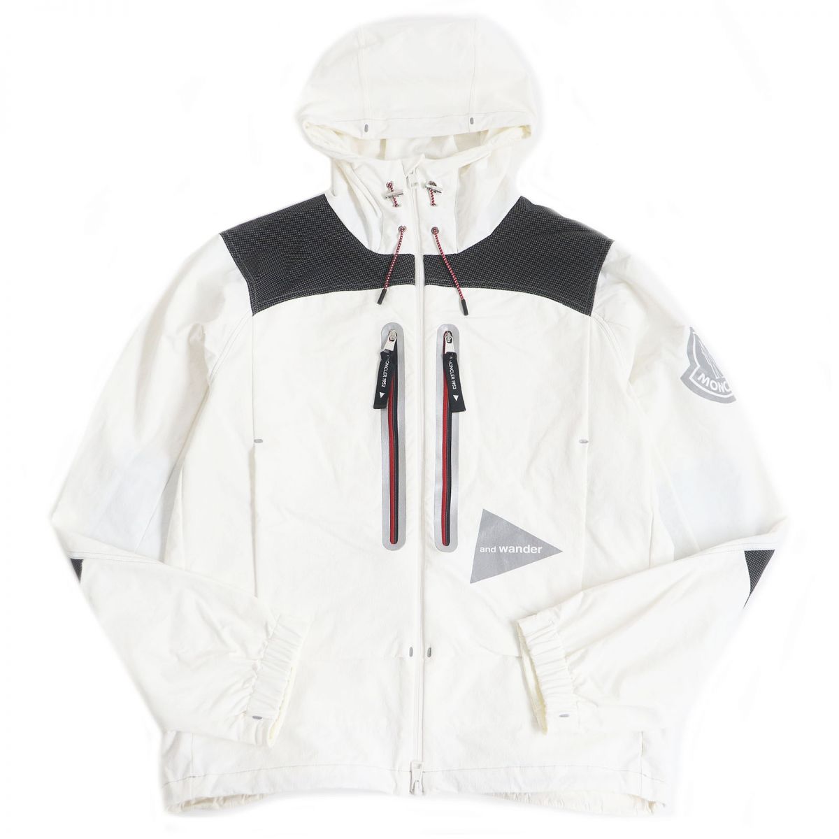 Moncler ITABASHI Hooded Blouson Jacket White