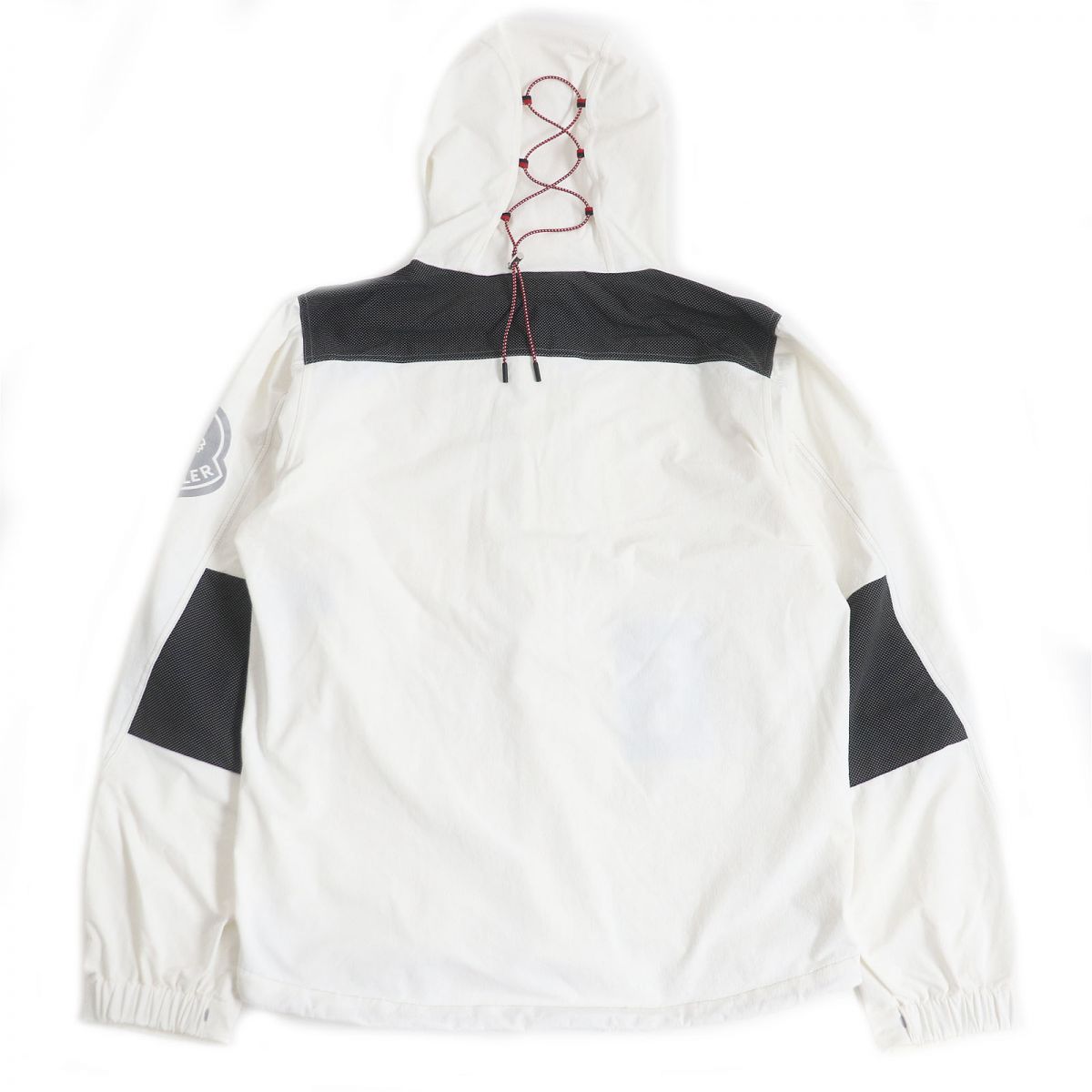 Moncler ITABASHI Hooded Blouson Jacket White