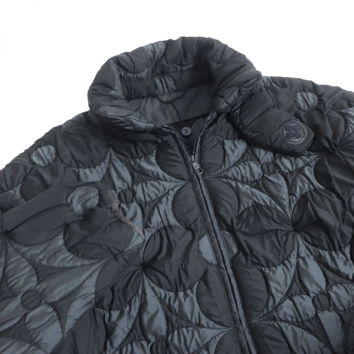 Louis Vuitton Monogram Quilted Blouson Gray 52