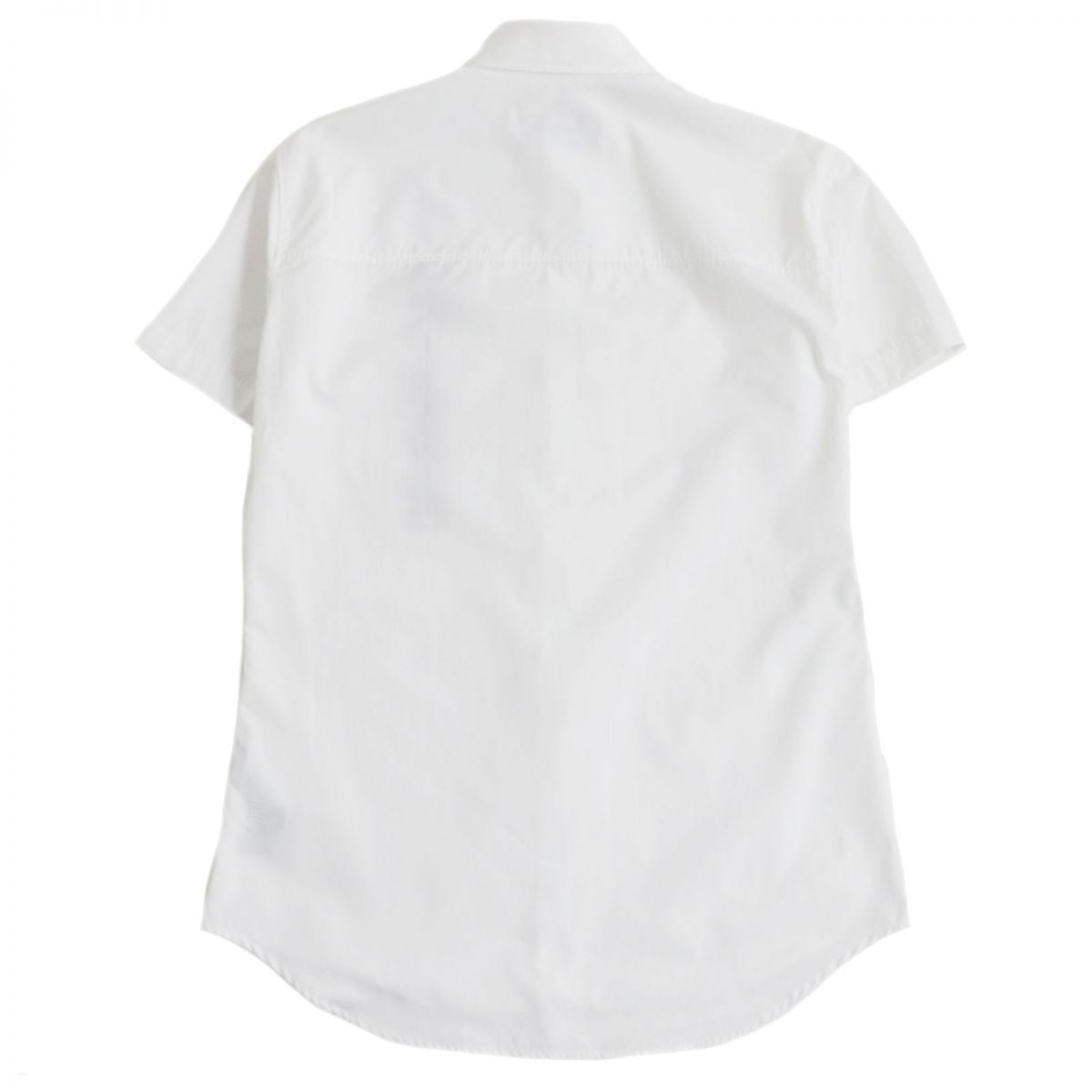 Dsquared2 Zipper Short Sleeve Shirt White