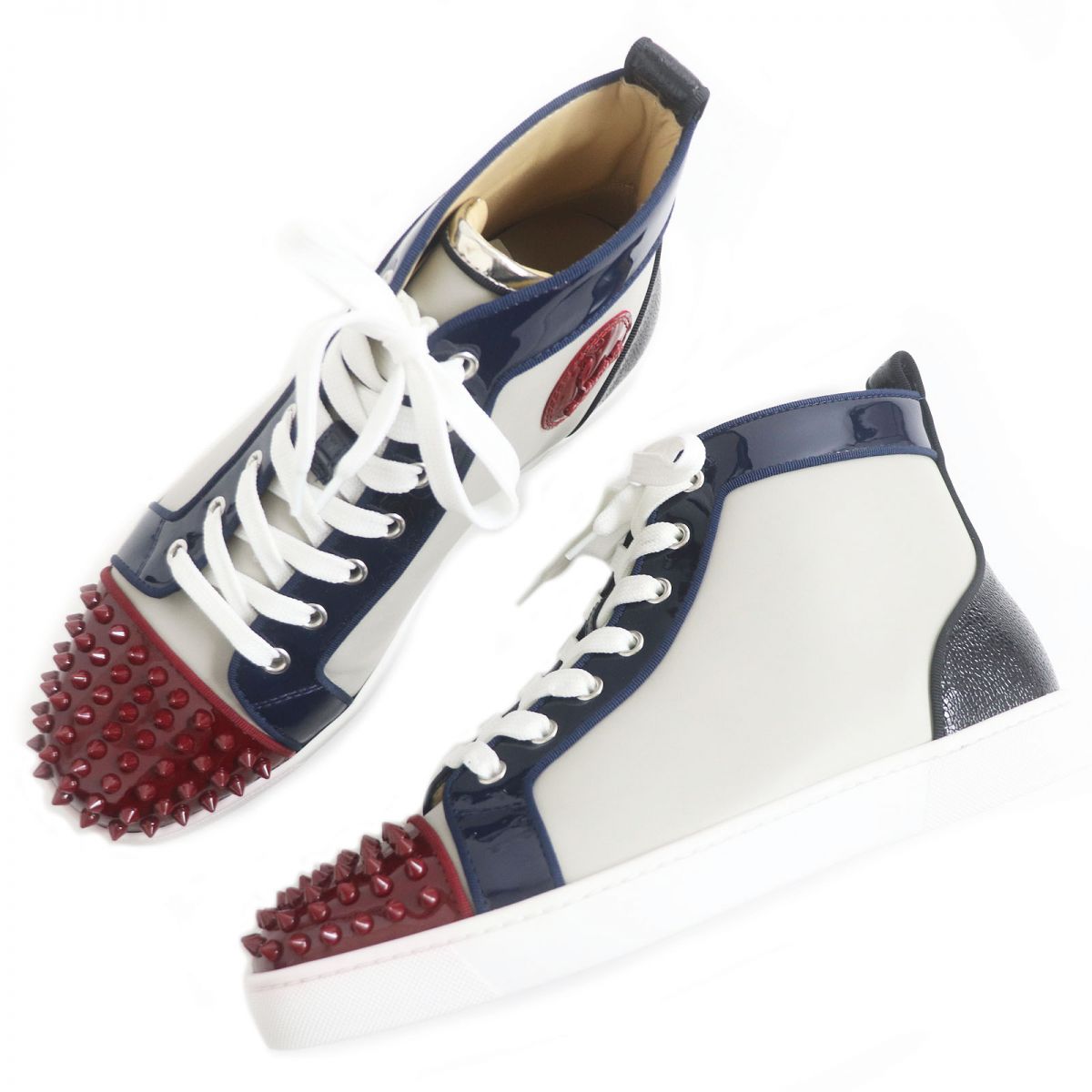 Christian Louboutin Louis Flat Spike Sneakers