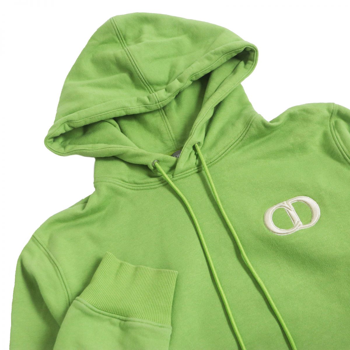 Dior XS CD ICON Logo Pullover Hoodie Light Green