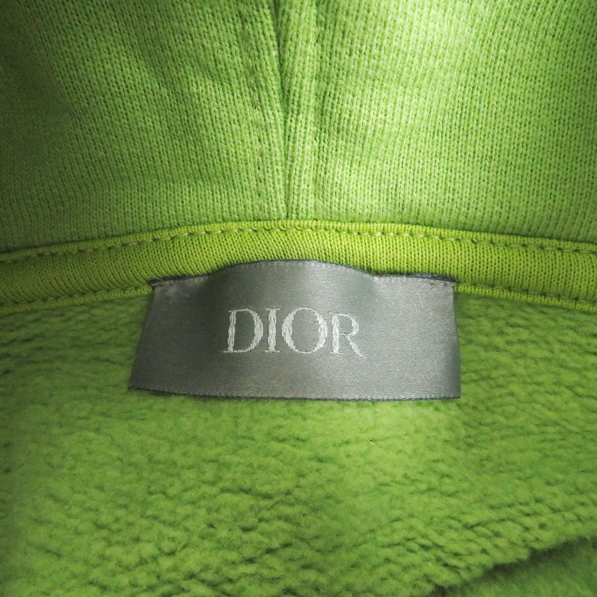 Dior XS CD ICON Logo Pullover Hoodie Light Green