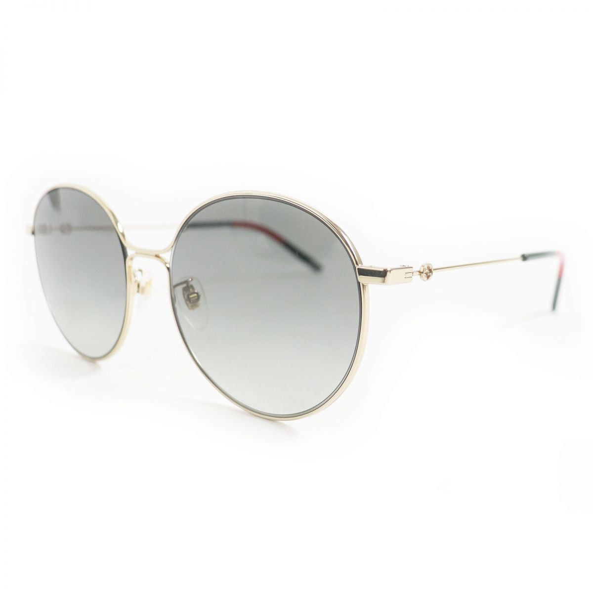 Gucci GG0395SK Web Stripe Sunglasses Gold