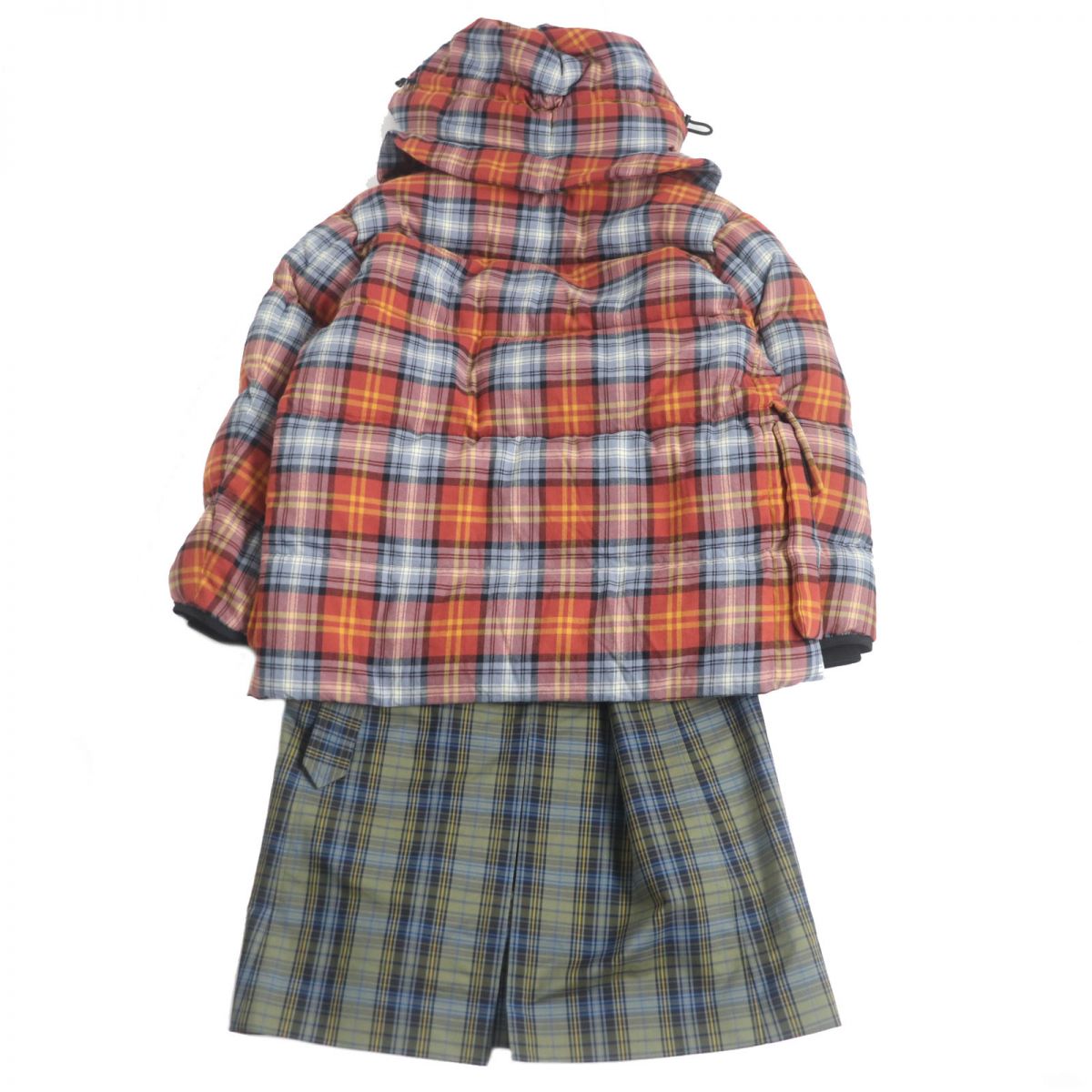 Burberry Check Logo Down Jacket M